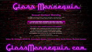 Glass Mannequin - Gracelynn Moans First Anal Sex