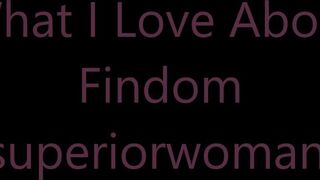 SuperiorWoman What I Love About Findom xxx video