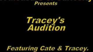 Traceys Audition Tracey stripped naked by Cate