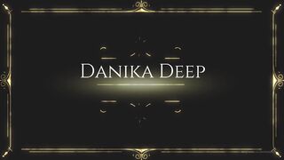 Danikadeep a little solo play in sexy little leather outfit anal