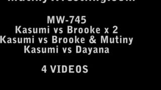 Mutinywrestling mw 745 kasumi vs brooke onlyfans xxx videos