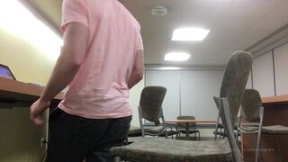 Alexgrant flashback friday me jerking off & cumming in the university common room in the middle o onlyfans xxx videos