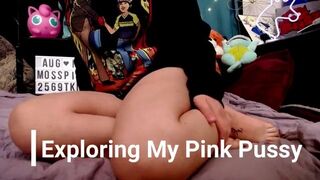Jaybbgirl - Exploring My Pink Tight Pussy
