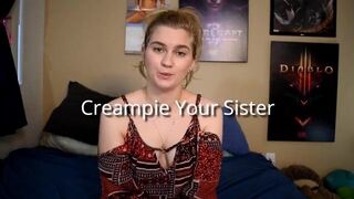 Jaybbgirl - Creampie Your Sister