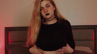 Jaybbgirl - Goth Girl Helps You Cum