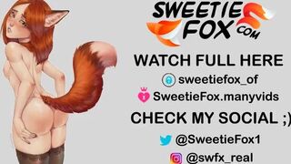 Sweetie Fox - Redhead Busty Student Sucks & Doggy Fuck