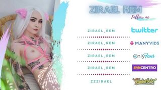 Zirael Rem - Rem Is Punished Facial & Footjob