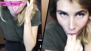 SnugglePunk blowjob boy girl camgirl porn videos oral sex cum facial