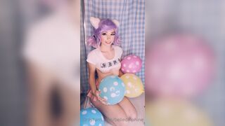 Belle Delphine 31 10 2020_Food_and_Balloons (4) premium porn video