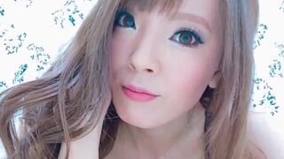 Hitomi Tanaka – Glass dildo play – Japanese huge titty thot