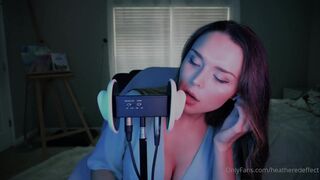 Heatheredeffect a little asmr video for those of you that like my asmr ear eating kisses onlyfans xxx videos