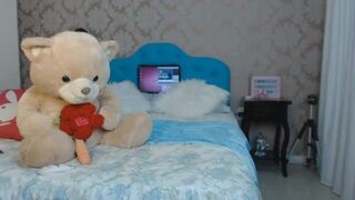 Emanuelly Raquel - Latina Teen Playing With Her Teddy B