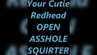 Gingerspyce Your Cutie Redhead Open Asshole Rosebutt Sq