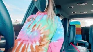 Therealbrittfit public car dildo fuck onlyfans videos leaked 2021/05/28