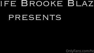Hotwife brookeblaze black cock addicted tripod view full video