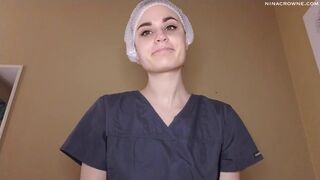 Nina crowne doctor prostate exam amp strapon fucks you