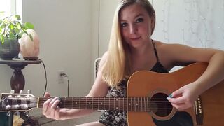 Clair elizabeth strumming my guitar xxx video