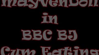 Cuckoldingmilf bbc sucking amp swallow cum eating blowjob xxx video