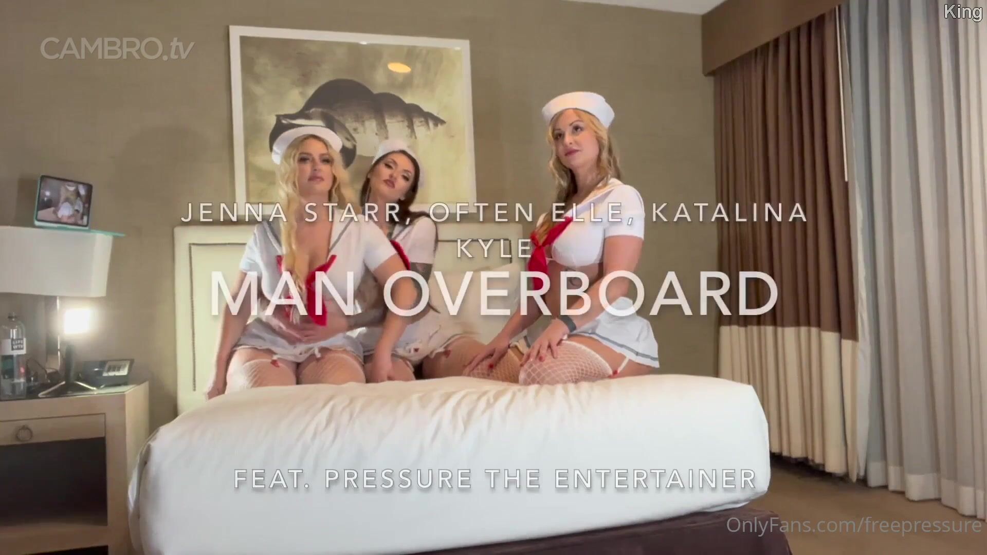 Watch Pressure foursome with Jenna Starr, Often Elle, and Katalina Kyle (24...