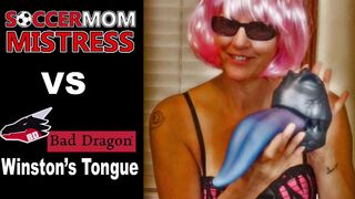 Soccermommistress bad dragon winstons tail dildo review xxx video
