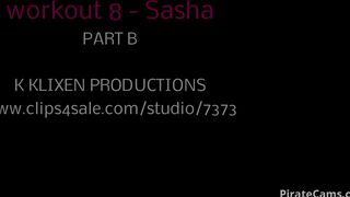 Clips4Sale K KLIXEN PRODUCTIONS K workout 8 Sasha (PART B) premium porn video