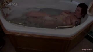 Fallen Angel - Having Fun Getting Clean In The Bath