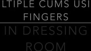 KatSaysMeow - MULTIPLE CUMS IN DRESSING ROOM