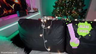 ManyVids AliceBong Creampie for my ASS on Christmas