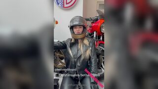Bethany lily full leather biker girl outfit onlyfans videos 2021/01/26