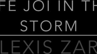 Alexis zara gfe joi in the storm xxx video