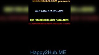 Niks Indian - Nri Sister In Law Gets Fucked By Jija - E