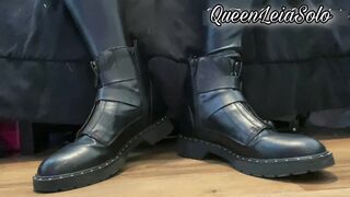 Queenleiasolo boot worship masturbation xxx video