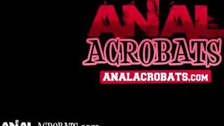 Anal Acrobats - Lexa Lite Ass Fucks Massive Toys