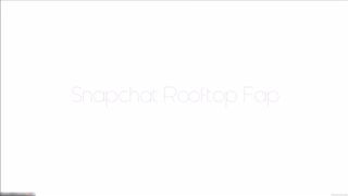 EmilyGrey_ - Snapchat Rooftop Fap - Premium Video
