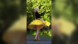 Pinup Pixie Leaked OF Skirt swirl