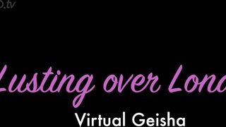 Virtualgeisha masturbating over london