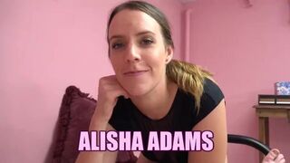 Brunette Slut Alisha Adams Puts A Hard Cock In Her Mout