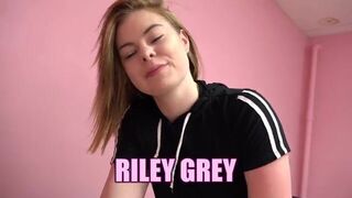 Redhead Teenager Riley Grey's Swallowing Logan's Cock