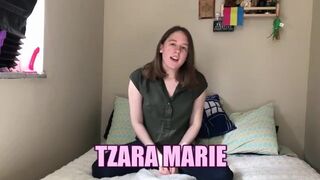 Naughty Newbie Tzara Marie Uses A Dildo On Her Pussy