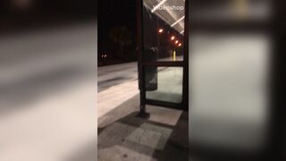 Publicprincess got bored waiting at the bus stop in mobile al xxx onlyfans porn video