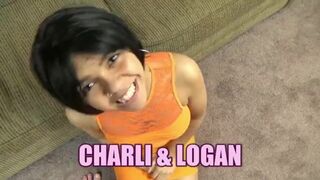 Latina Hottie Charli Chavez Gives Logan A Blowjob - Chi
