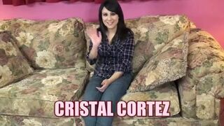 Latina Housewife Cristal Cortez Is Fucking Her Twat Wit