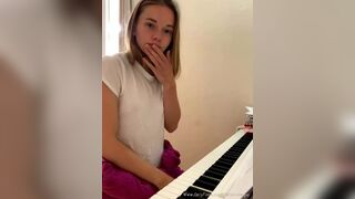 Milenaangel cam stream started at unexpected morning piano concert xxx onlyfans porn video