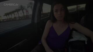 Nicole Niagara - Blindfolded in the parking lot - bonus footage