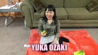 Asian Housewife Yuka Ozaki Gets Kinky With Some Big Ban