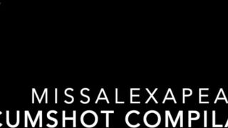 Miss Alexa Pearl Cumshot Compilation - 720p