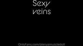 Alesyamuscledoll sexy veins showing off early in the morning during my sun therapy watch it till the end... xxx onlyfans porn video