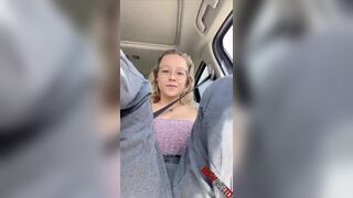Sabrina Nichole going nude in the car xxx onlyfans porn videos