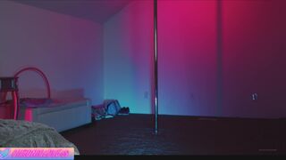 Chroniclove69 was to nervous to record 1st one sooo heres 2nd ever pole dance on stream blush practic xxx onlyfans porn video