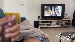 Layafeetparis footjob he was watching fetish porn...i caught him jerking off so i decide to j xxx onlyfans porn video